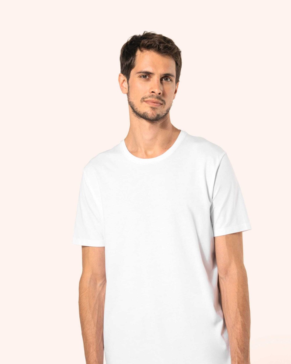 T-shirts KARIBAN Supima® heren-T-shirt ronde hals korte mouwen voor bedrukking &amp; borduring