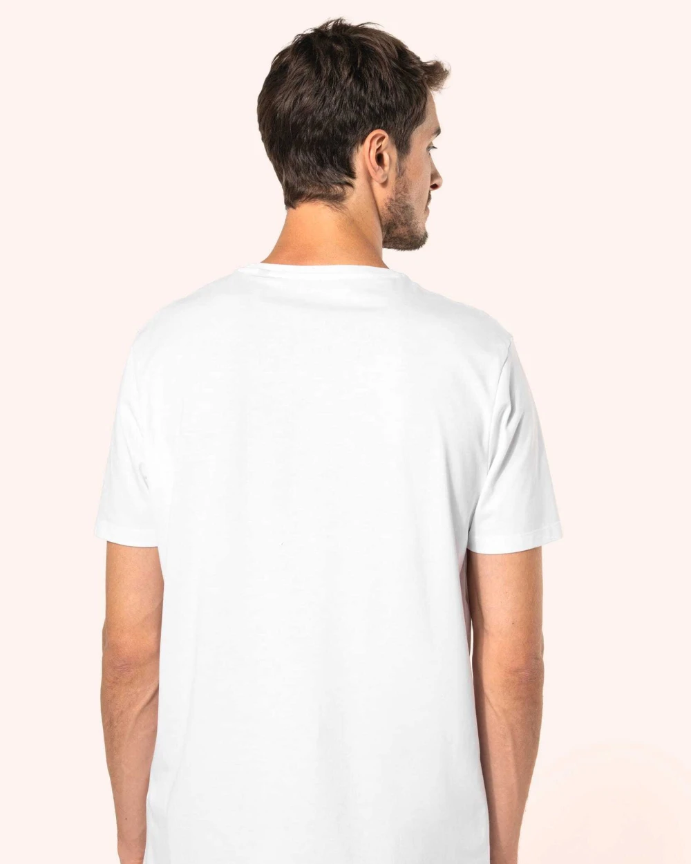 KARIBAN Supima® Herren-T-Shirt mit Rundhals ausschnitt und kurzen Ärmeln T-Shirts personalisierbar