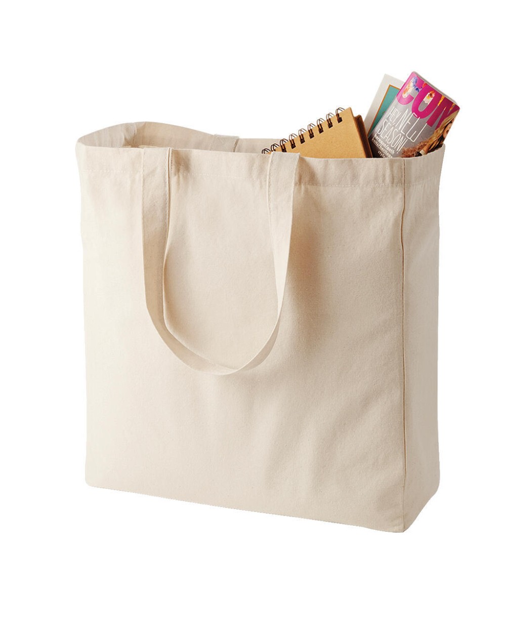 Tote bags QUADRA CANVAS CLASSIC SHOPPER voor bedrukking &amp; borduring