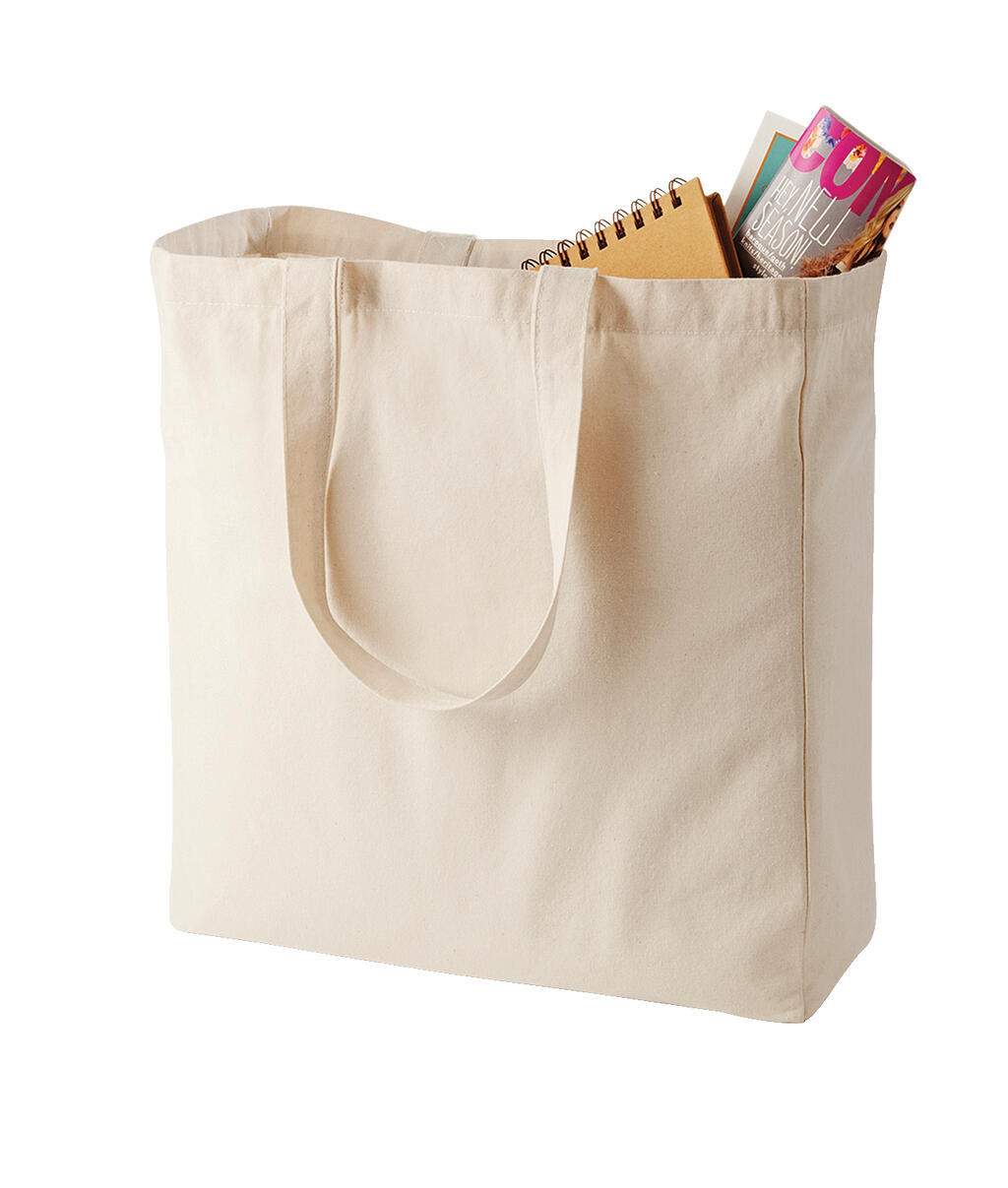 Tote bags personnalisable QUADRA CANVAS CLASSIC SHOPPER