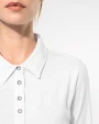Polos personnalisable KARIBAN Polo jersey manches longues femme