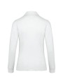 KARIBAN Polo jersey manches longues femme /api/colors/7a92cd2d-10d2-40b4-928b-296bb7487506 personnalisable