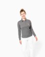 Polos personnalisable KARIBAN Polo jersey manches longues femme