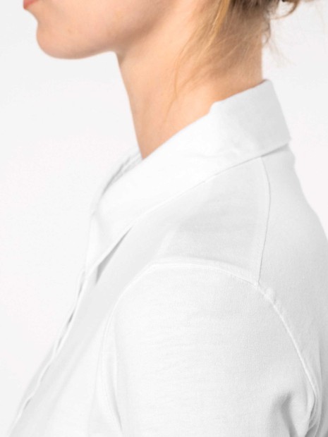 Polos à personnaliser KARIBAN Polo jersey manches longues femme 