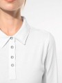 Polos à personnaliser KARIBAN Polo jersey manches longues femme 