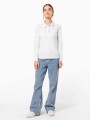 Polos à personnaliser KARIBAN Polo jersey manches longues femme 