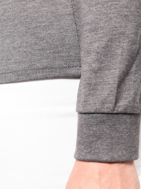 Polos à personnaliser KARIBAN Polo jersey manches longues femme 