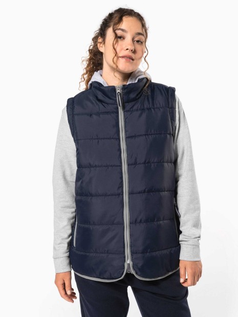 Vestes à personnaliser KARIBAN Bodywarmer matelassé unisexe 