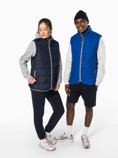 Vestes à personnaliser KARIBAN Bodywarmer matelassé unisexe 