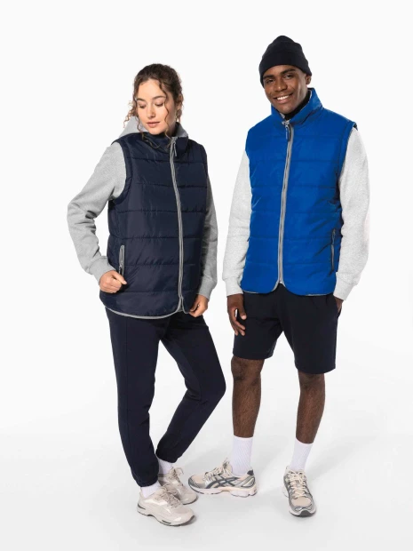 Vestes à personnaliser KARIBAN Bodywarmer matelassé unisexe 