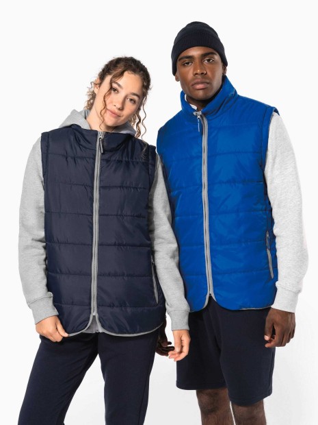Vestes à personnaliser KARIBAN Bodywarmer matelassé unisexe 