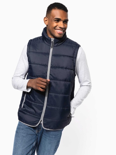 Vestes à personnaliser KARIBAN Bodywarmer matelassé unisexe 