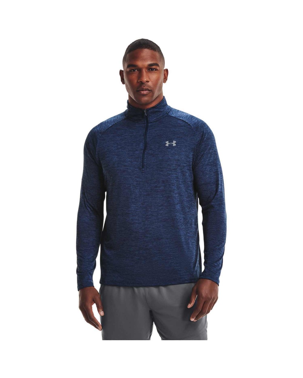 T-shirts UNDER ARMOUR Tech™ 2.0  1/2 zip long sleeve voor bedrukking &amp; borduring