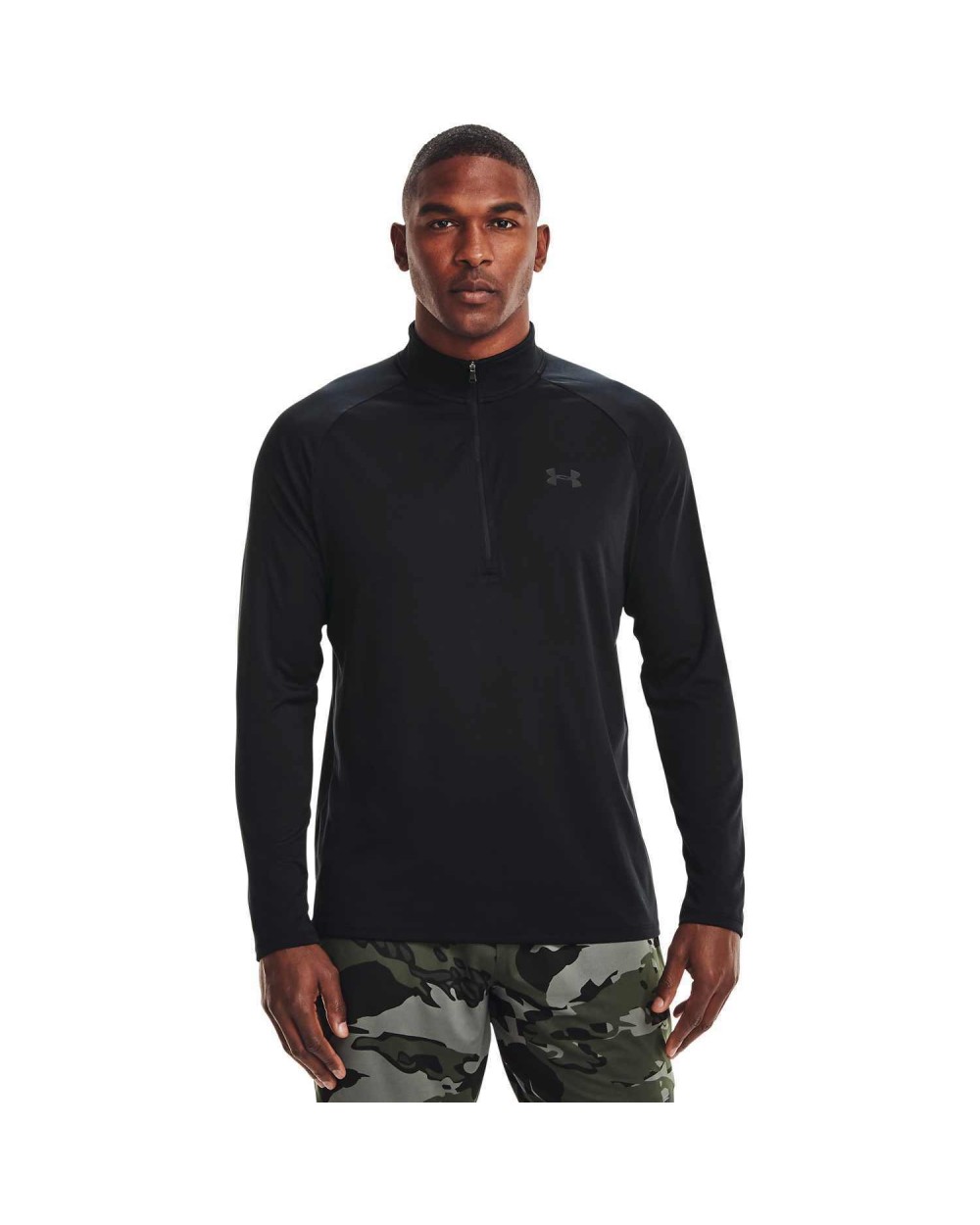 T-Shirts personnalisable UNDER ARMOUR Haut à manches longues UA Tech™ 2.0 ½ Zip pour homme
