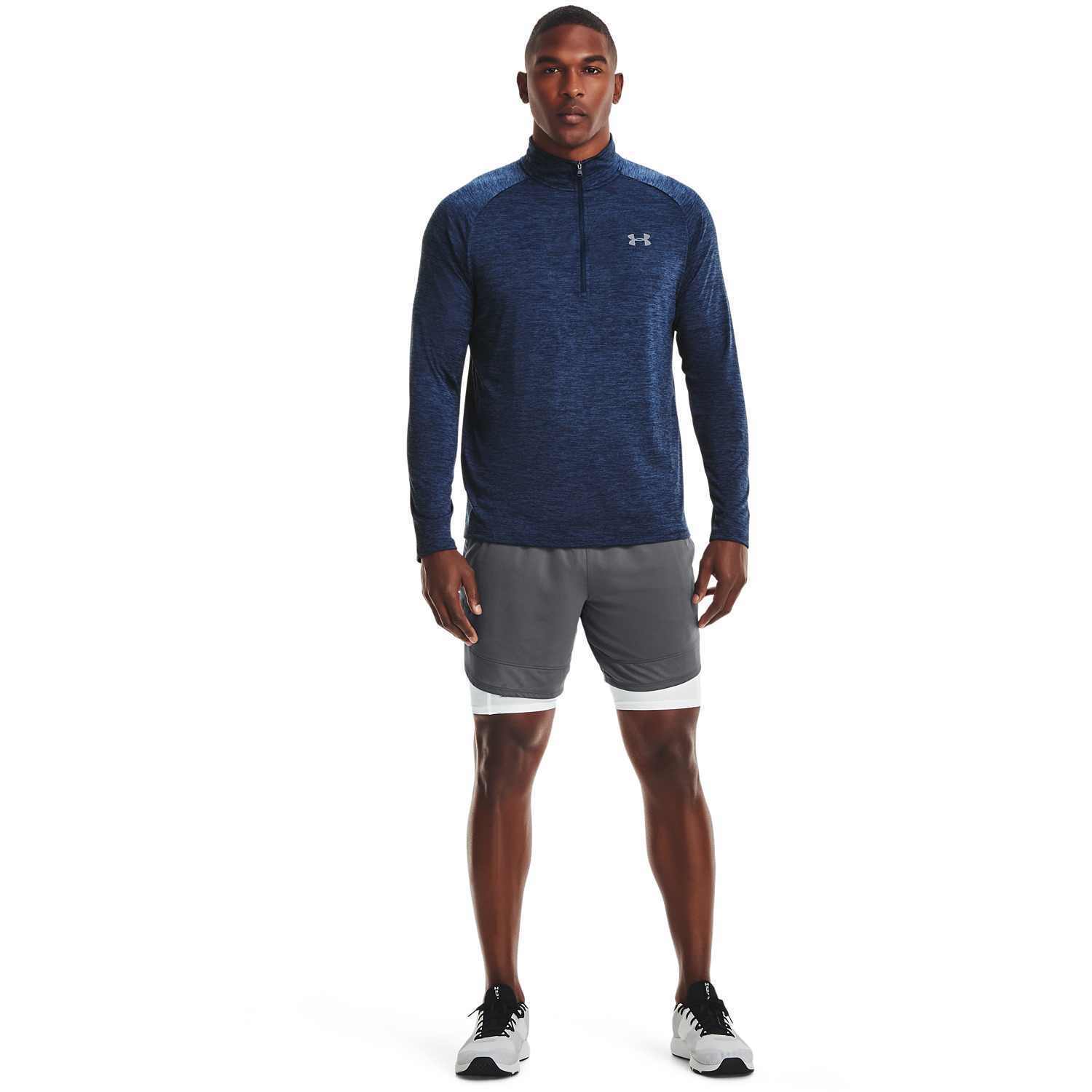 T-Shirts personnalisable UNDER ARMOUR Haut à manches longues UA Tech™ 2.0 ½ Zip pour homme