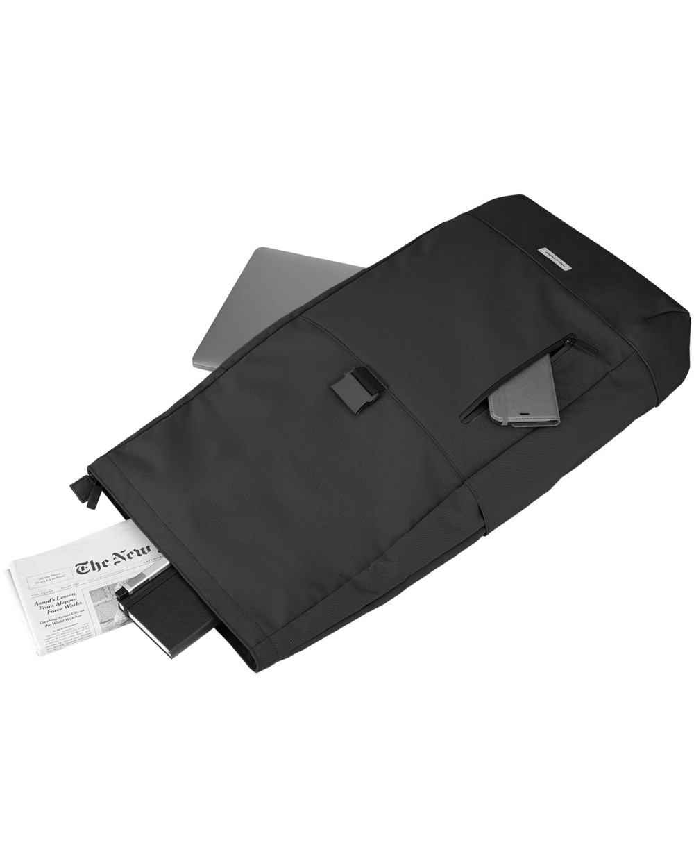 Tassen & Zakken MOLESKINE Moleskine Metro rolltop rugzak voor bedrukking &amp; borduring