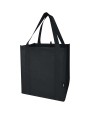 Tote bags personnalisable 4DO Sac shopping Liberty non tissé recyclé GRS avec fond rigide de 29L