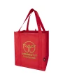 Tote bags personnalisable 4DO Sac shopping Liberty non tissé recyclé GRS avec fond rigide de 29L