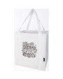 Tote bags 4DO Liberty GRS gerecycled non woven draagtas met bodemplaat 29 l voor bedrukking &amp; borduring