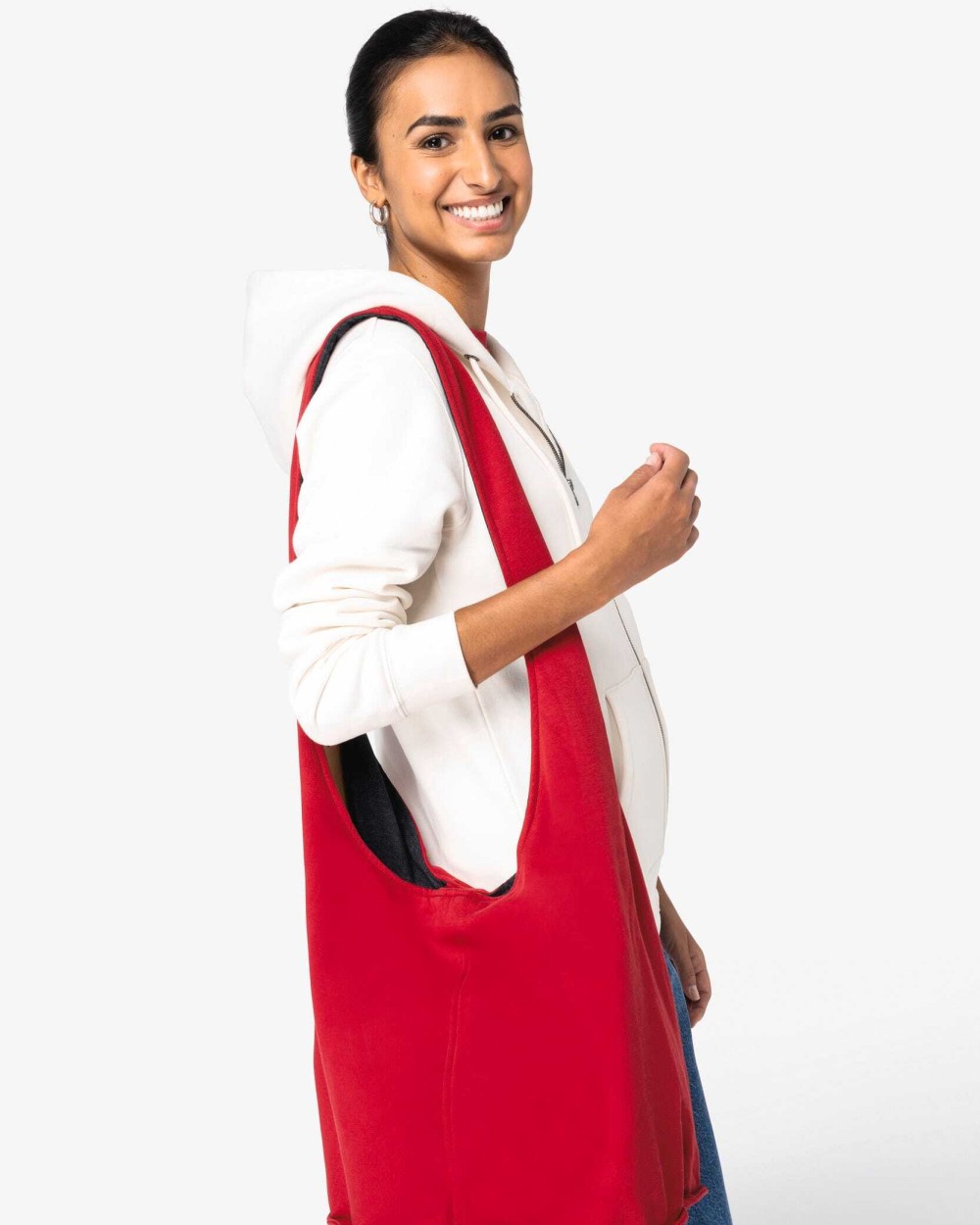 Tassen & Zakken NATIVE SPIRIT Schoudertas van fleece voor bedrukking &amp; borduring