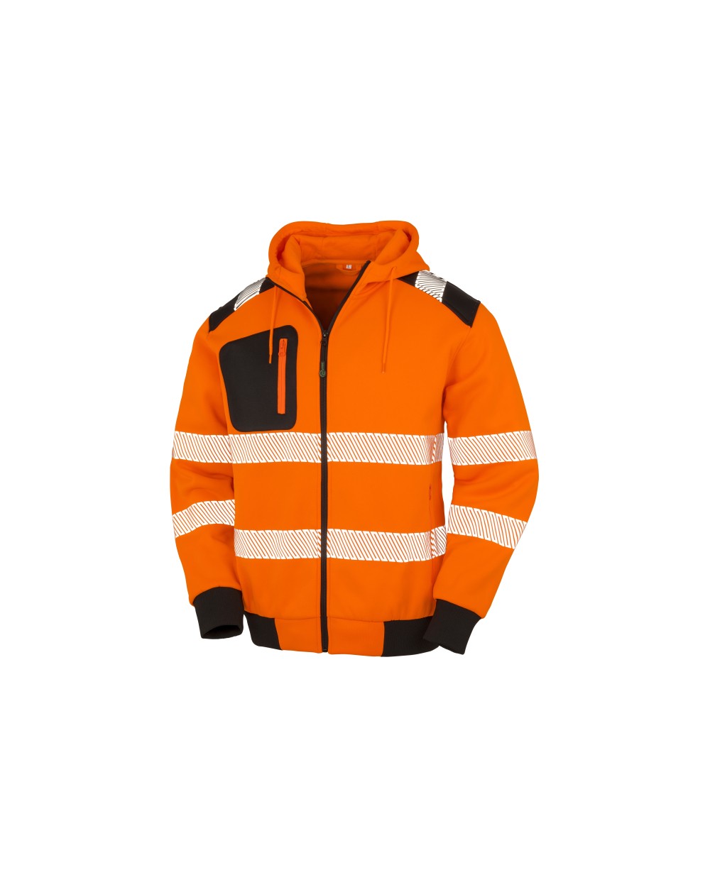 RESULT Recyceltes Sicherheits-Kapuzensweatshirt Sweatshirts personalisierbar