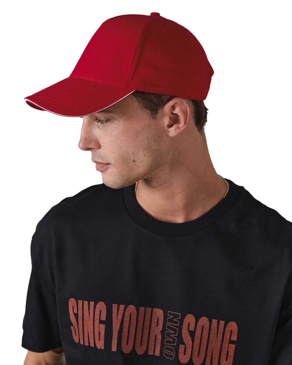 K-UP 5-Panel-Kappe mit Sandwich - K-up Gold Label Kappen personalisierbar