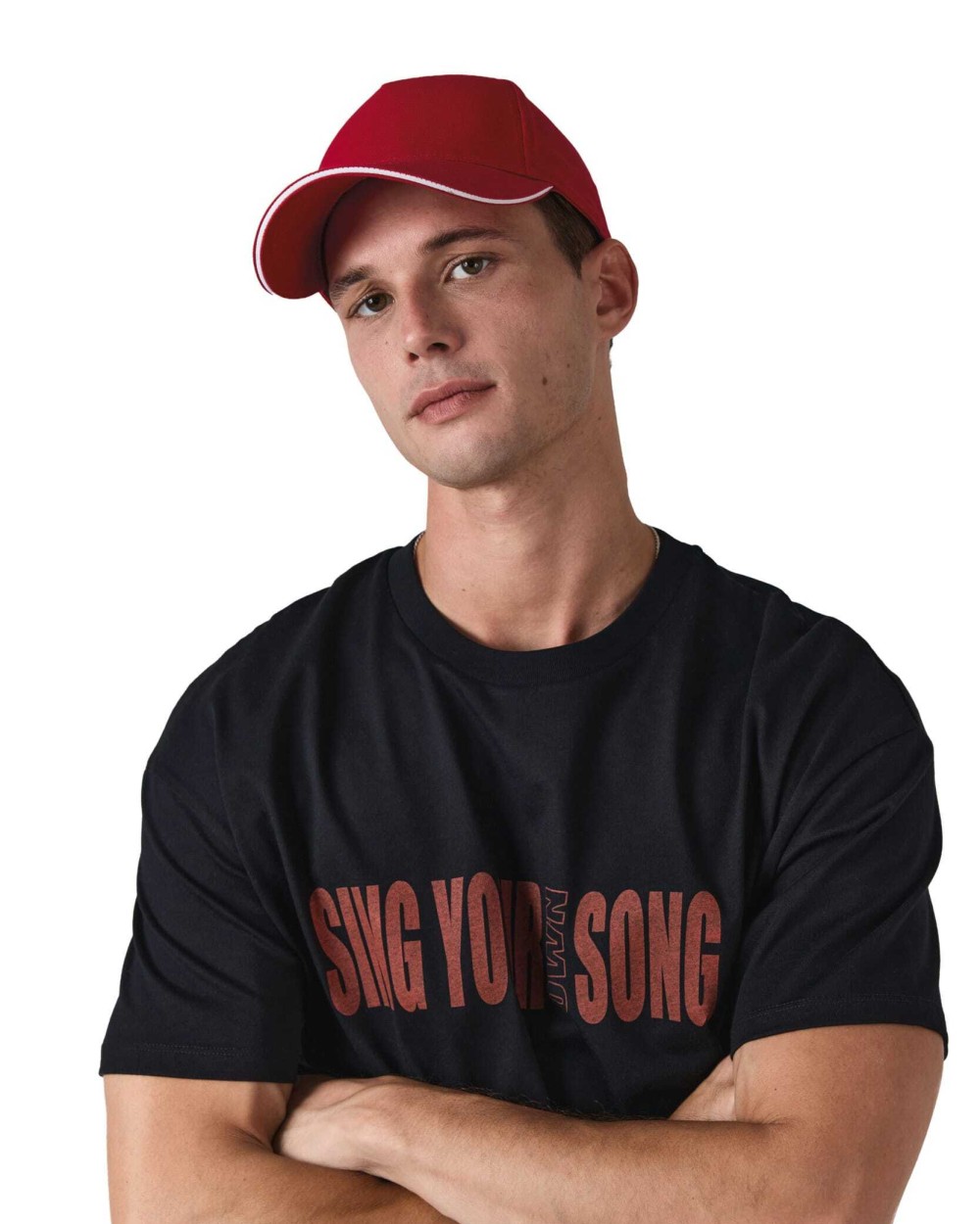 Casquettes personnalisable K-UP Casquette 5 panneaux avec sandwich - K-up Gold Label