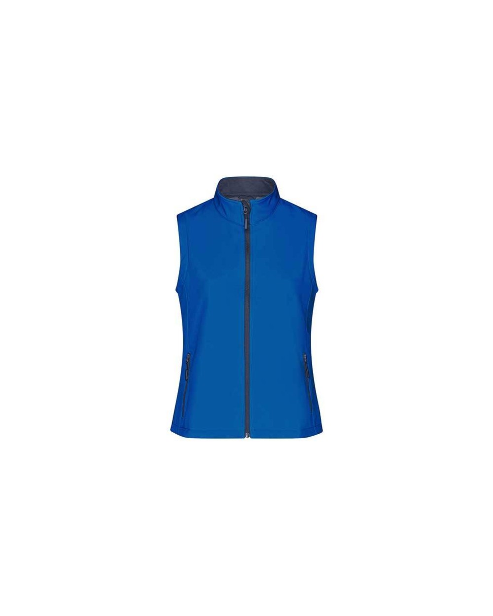 Softshells JAMES & NICHOLSON Ladies` Promo Softshell Vest voor bedrukking &amp; borduring