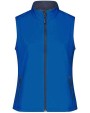 Softshells JAMES & NICHOLSON Ladies` Promo Softshell Vest voor bedrukking &amp; borduring