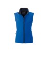 Softshells JAMES & NICHOLSON Ladies` Promo Softshell Vest voor bedrukking &amp; borduring