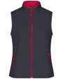 Softshells personnalisable JAMES & NICHOLSON Ladies` Promo Softshell Vest