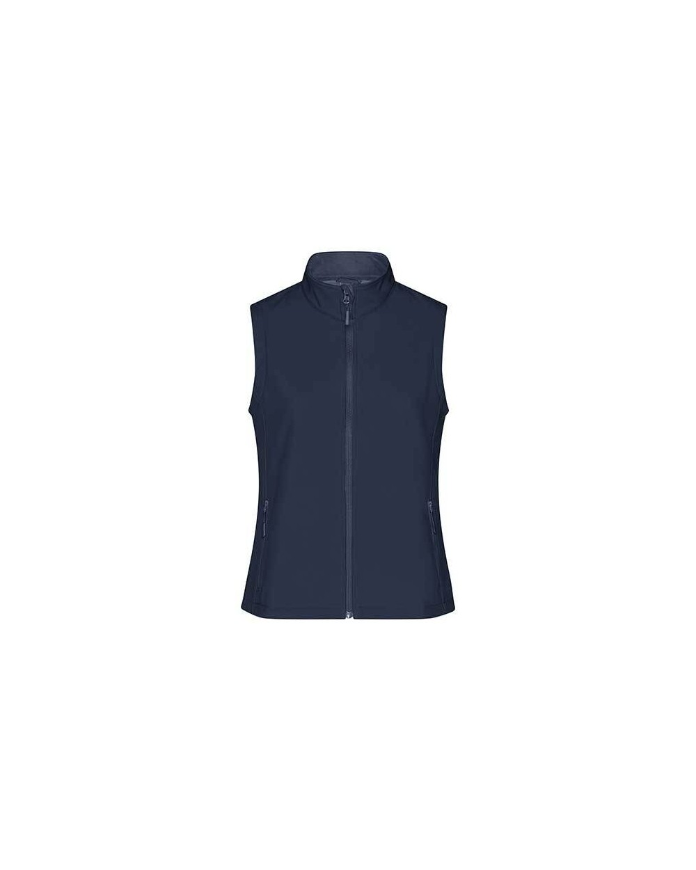 Softshells JAMES & NICHOLSON Ladies` Promo Softshell Vest voor bedrukking &amp; borduring