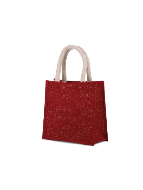 KIMOOD Sac style cabas en toile de jute - petit modèle /api/colors/0870cea9-0a6c-4465-83de-8b396aeb0fc8 personnalisable