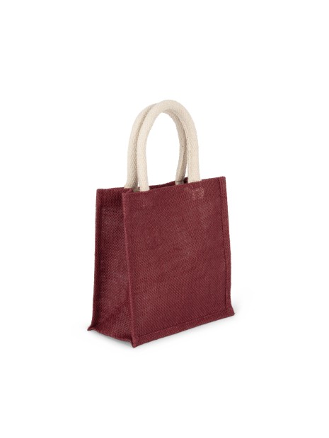 KIMOOD Sac style cabas en toile de jute - petit modèle /api/colors/5b54dc1a-c9d0-4f58-8d0f-9c0b937c82ce personnalisable