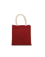 Tote bags personnalisable KIMOOD Sac style cabas en toile de jute - petit modèle