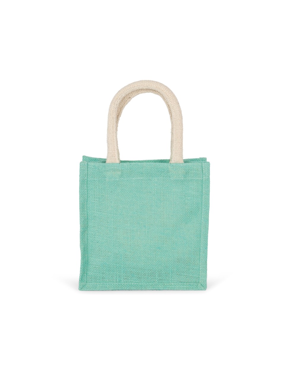 KIMOOD Jutetasche im Cabas-Stil Klein Tote Bags personalisierbar