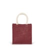 KIMOOD Jutetasche im Cabas-Stil Klein Tote Bags personalisierbar