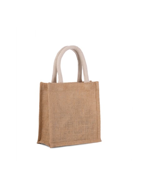 KIMOOD Sac style cabas en toile de jute - petit modèle /api/colors/69701f53-78a9-4fa4-aa10-cf13b1e0959d personnalisable