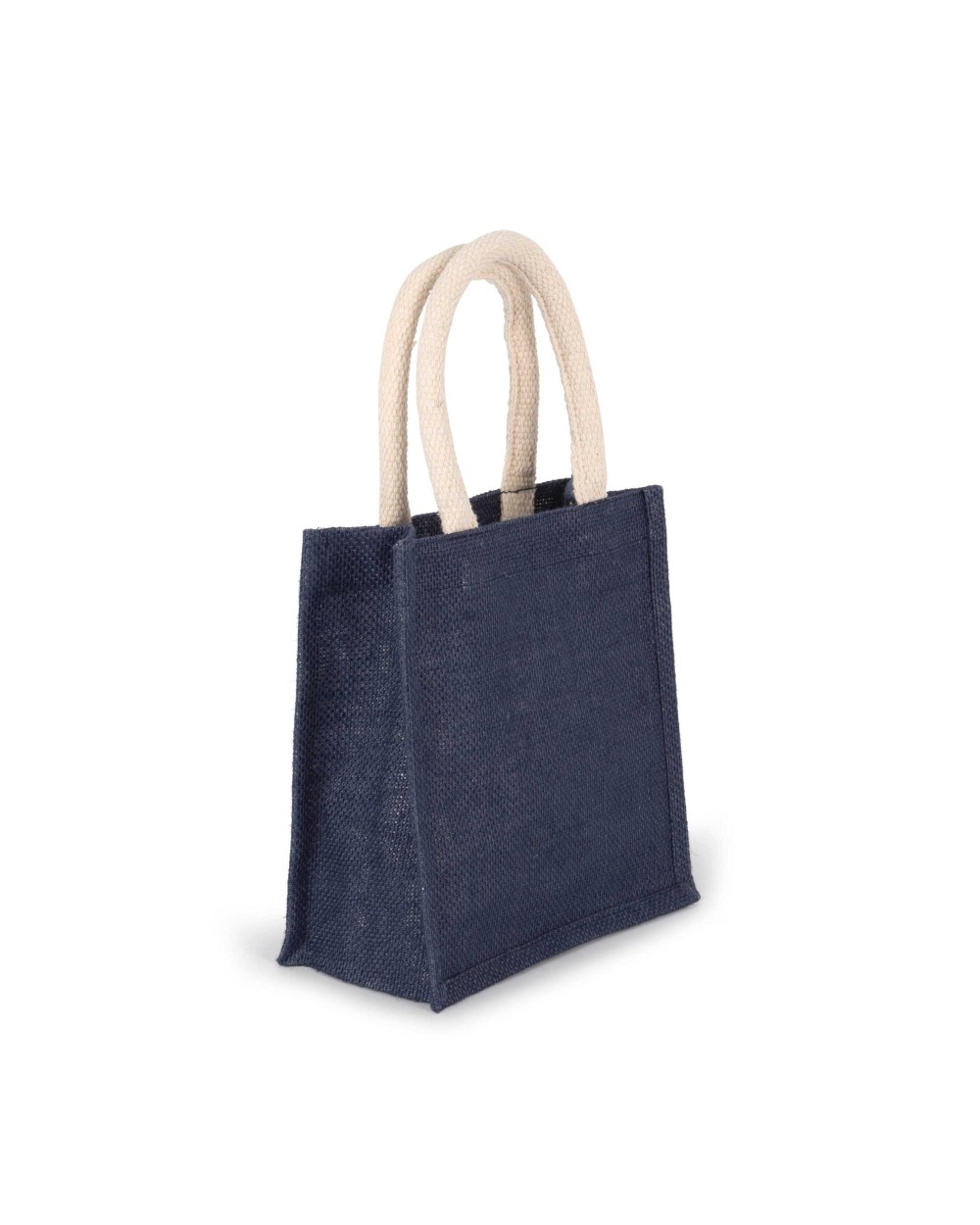 Tote bags personnalisable KIMOOD Sac style cabas en toile de jute - petit modèle