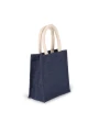 KIMOOD Jutetasche im Cabas-Stil Klein Tote Bags personalisierbar