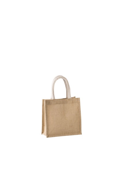 KIMOOD Sac style cabas en toile de jute - petit modèle /api/colors/e4673c21-e8cb-492b-aa0c-b227b8618401 personnalisable