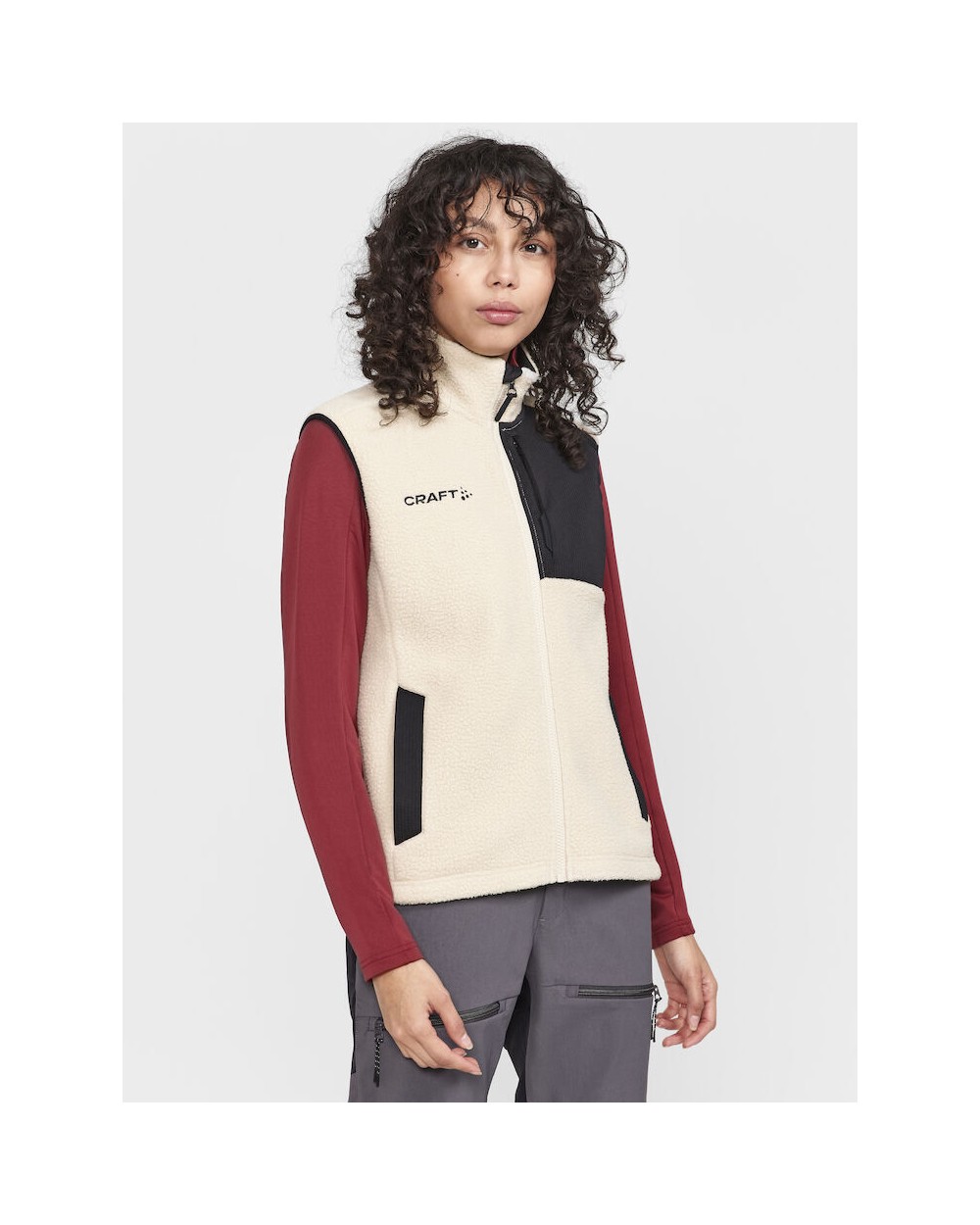 Laines polaires personnalisable CRAFT ADV Explore Pile Fleece Vest W