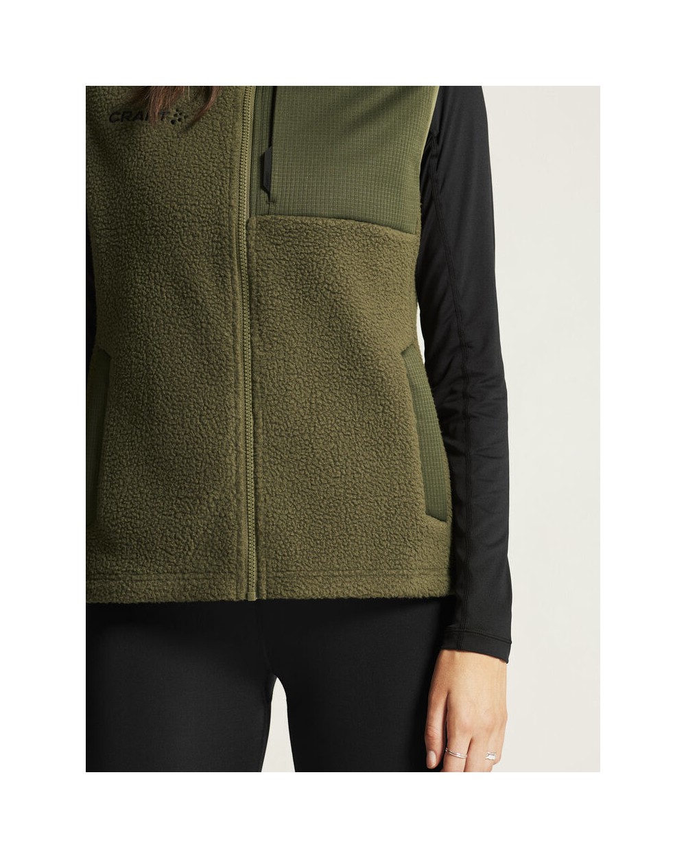 CRAFT ADV Explore Pile Fleece Vest W Polar Fleeces personalisierbar