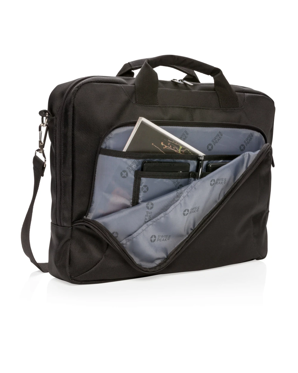 SWISS PEAK Deluxe 15” Laptop-Tasche Taschen personalisierbar