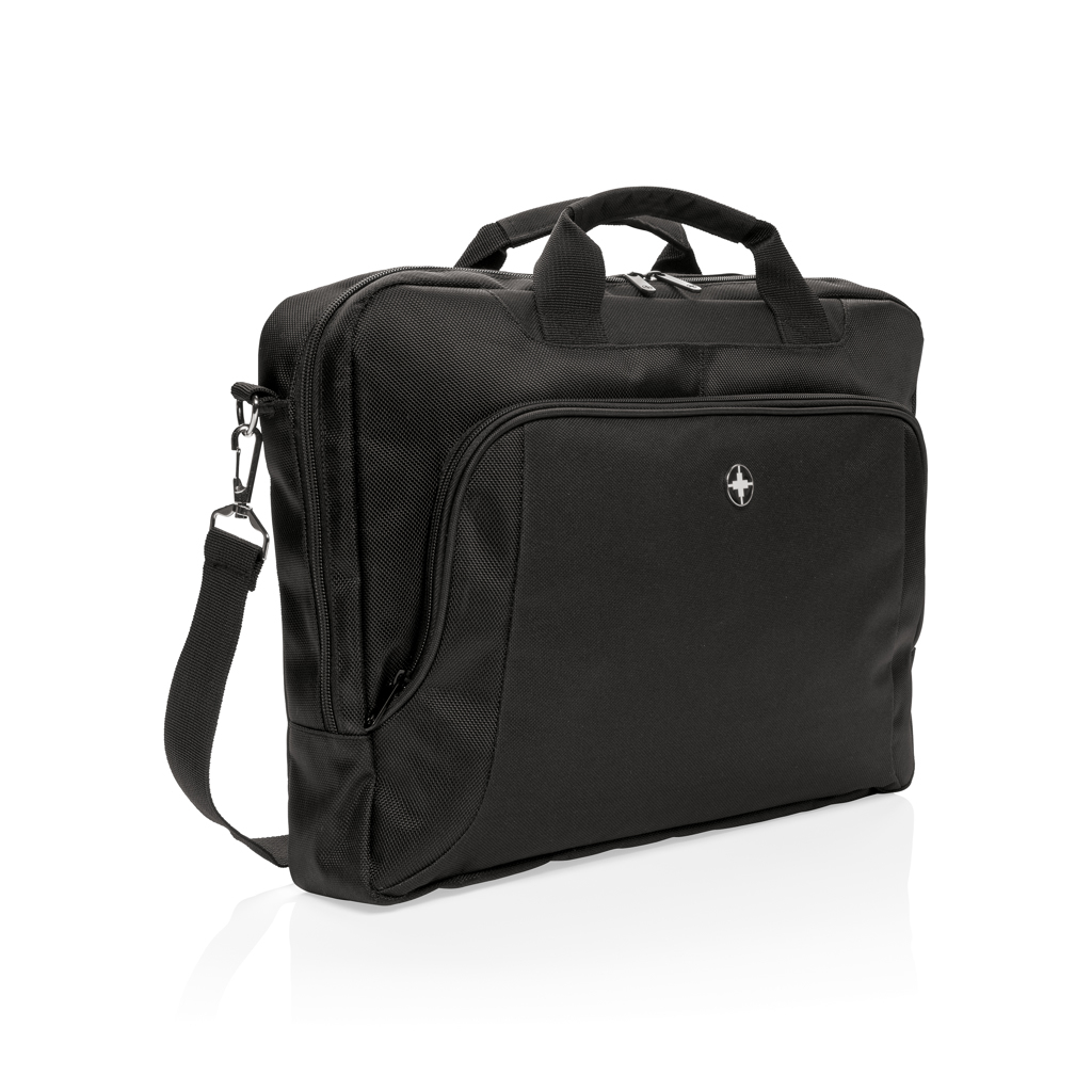 Tassen & Zakken SWISS PEAK Deluxe 15” laptop tas PVC-vrij voor bedrukking &amp; borduring