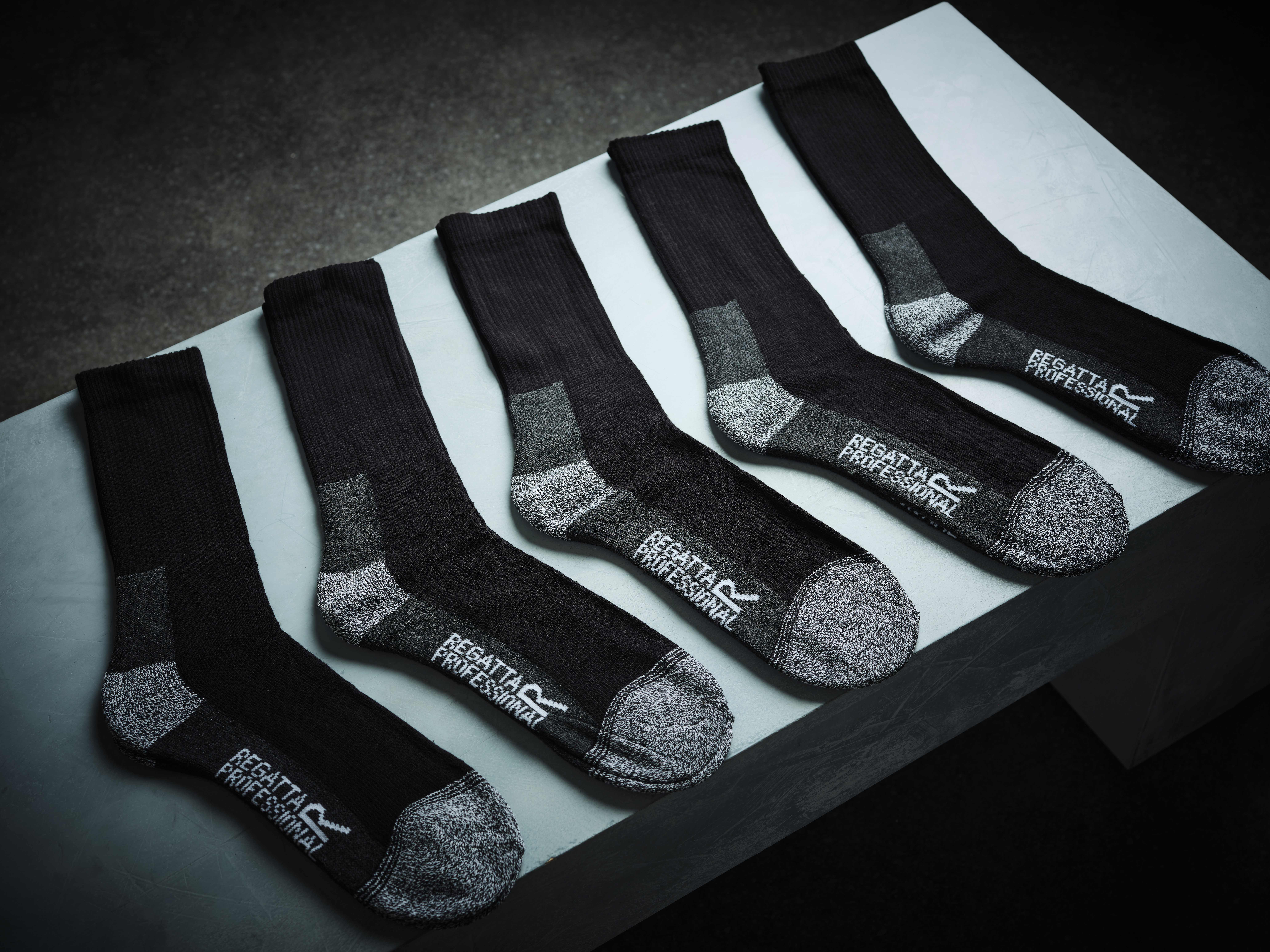 Sous-Vêtements personnalisable REGATTA Pro 5-pack work socks