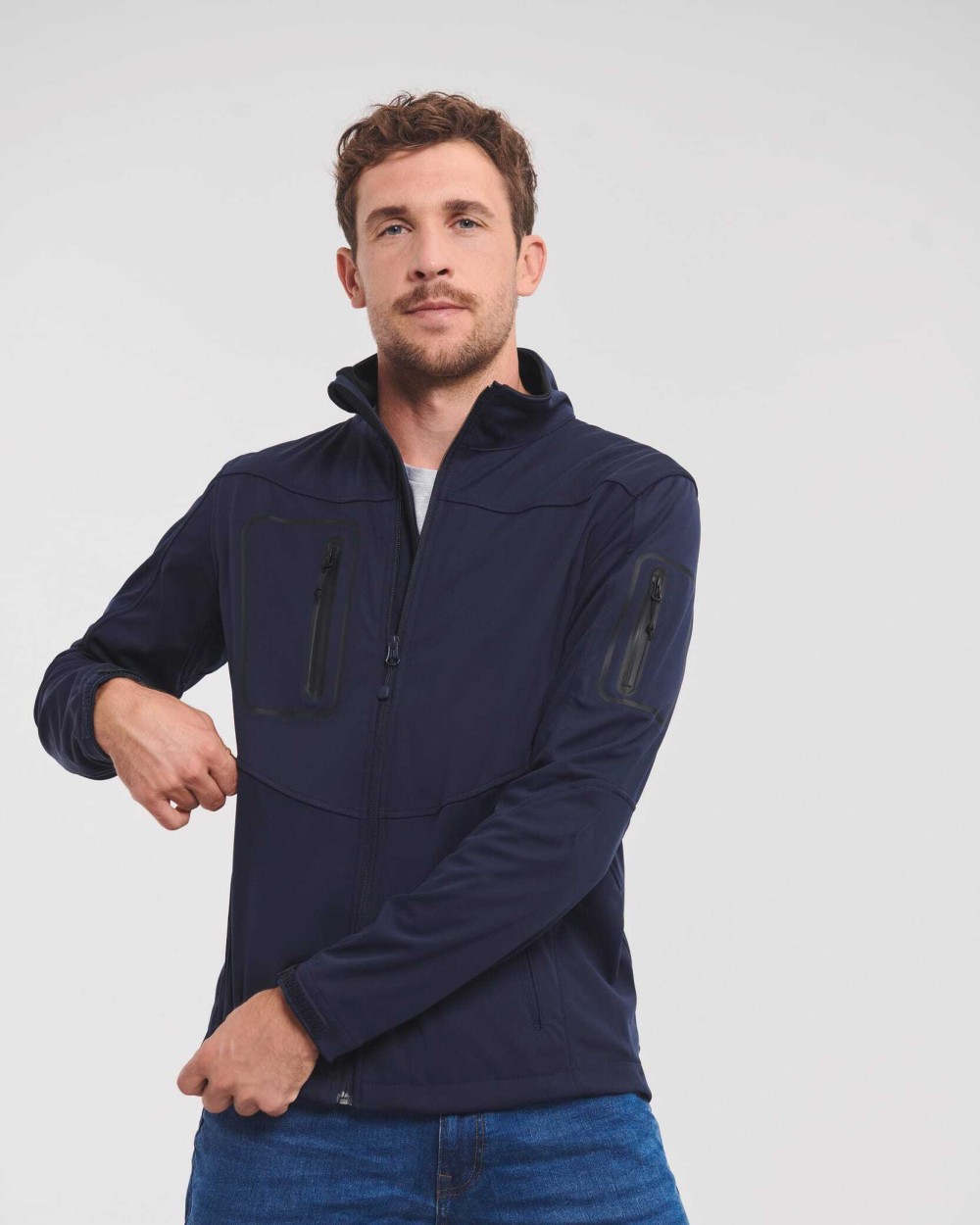 Softshells RUSSELL Men's Sport Shell 5000 Jacket voor bedrukking &amp; borduring