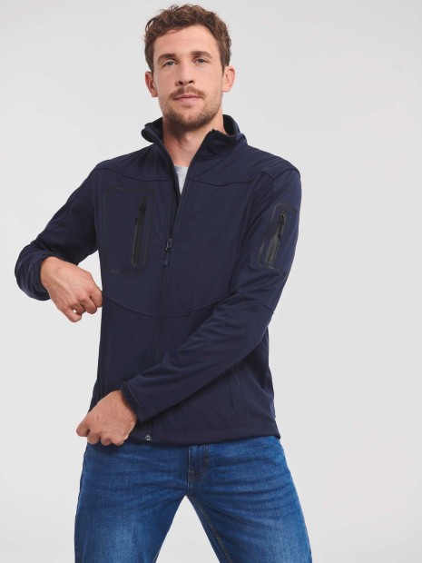 Softshells à personnaliser RUSSELL VESTE HOMME Sportshell 5000 