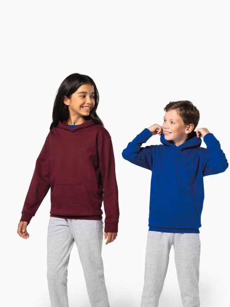 Sweat-shirts à personnaliser KARIBAN Sweat-shirt capuche enfant 