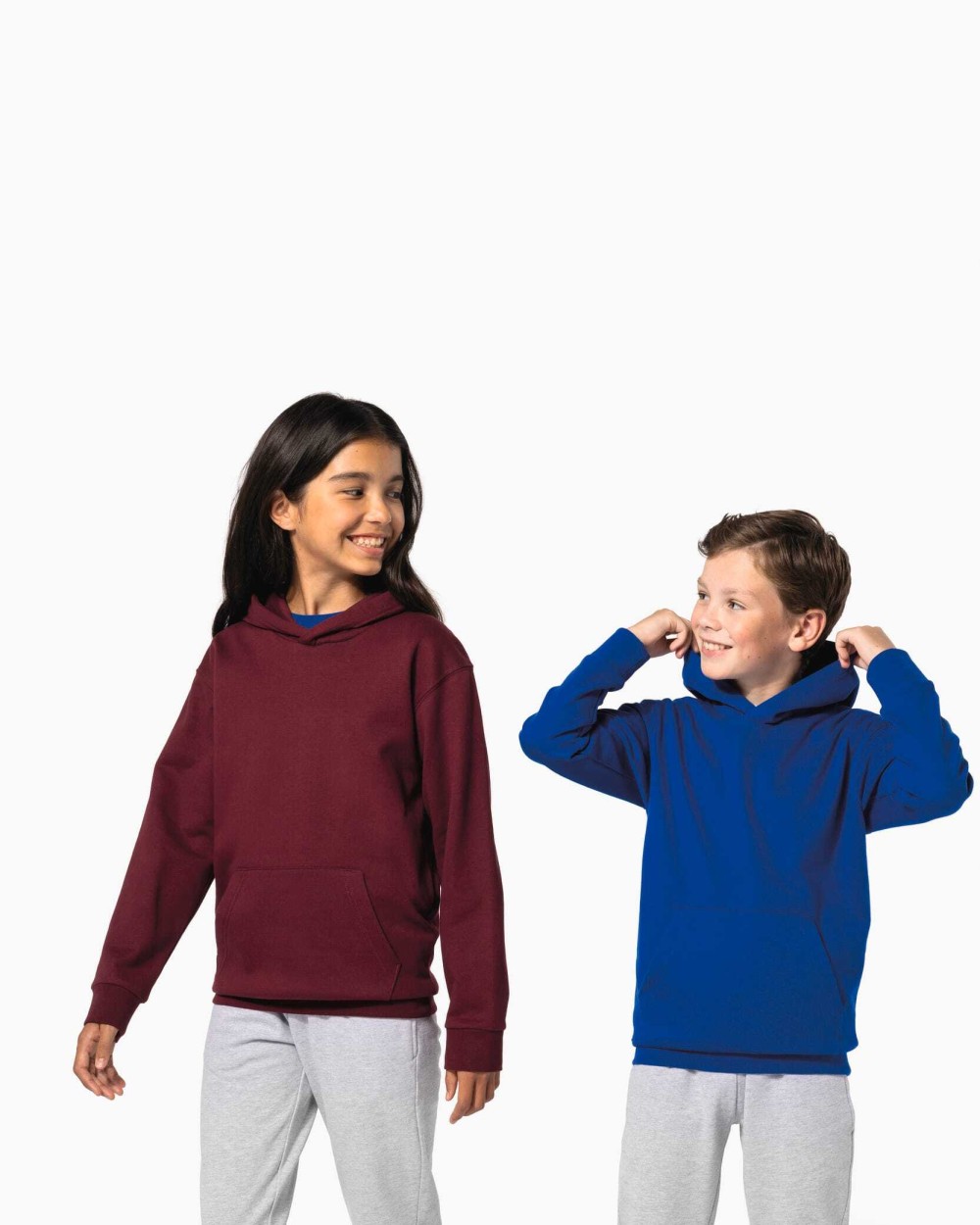 KARIBAN Kinder Kapuzenshirt Sweatshirts personalisierbar